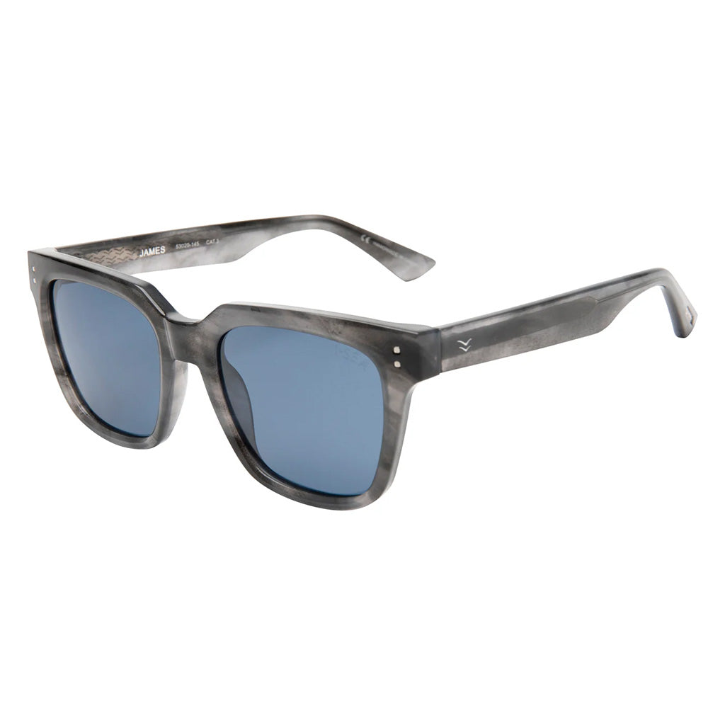 I-SEA James - Grey Tortoise/Navy Polarized
