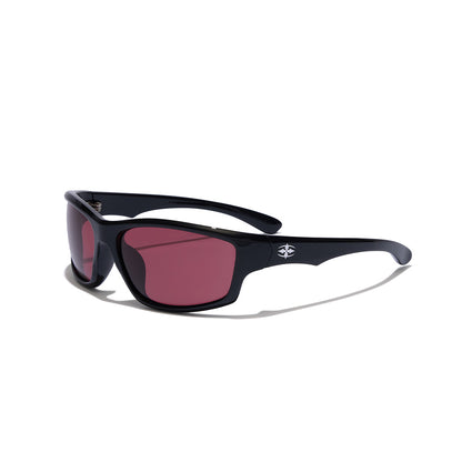 Ritual Vision Sunglasses Teenage Zero - Polished Black/Rust Polarized