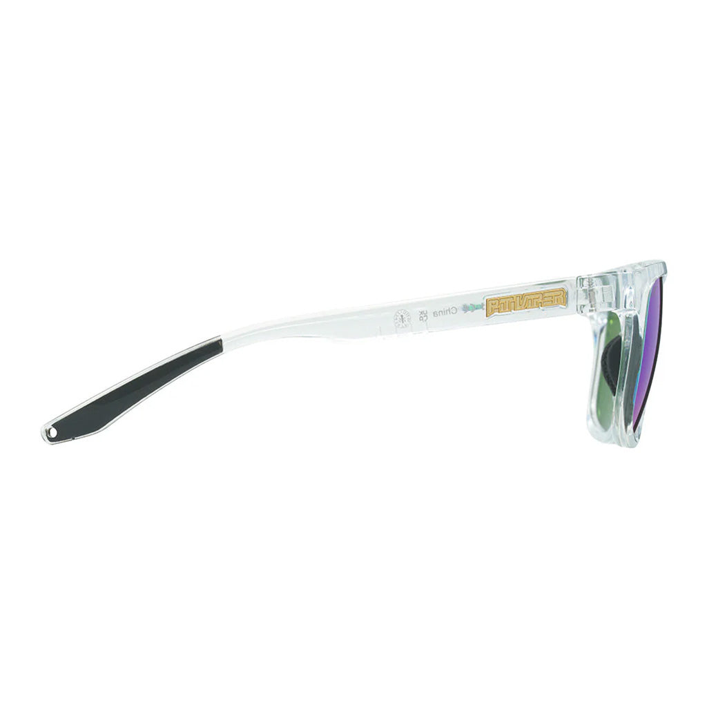 Pit Viper Sunglasses - The Bio Clear Highball - HDPV Polarized Green