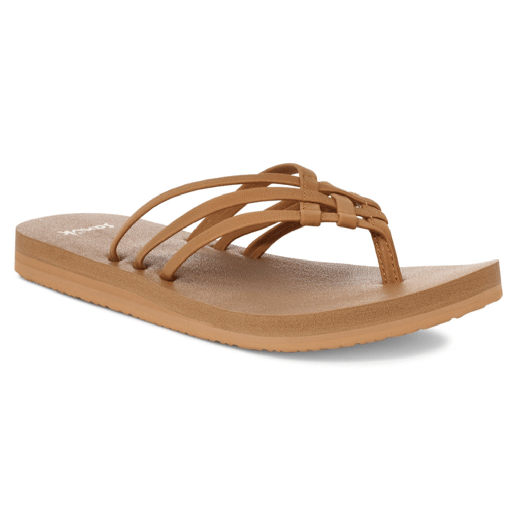 Sanuk Sandals Womens Yoga Sandy II - Tobacco Brown
