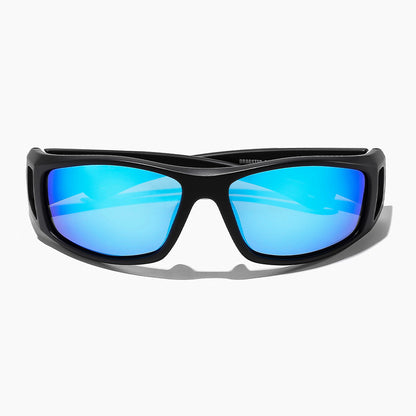 Ritual Vision Sunglasses Dragster - Matte Black/Blue Refl Polarized