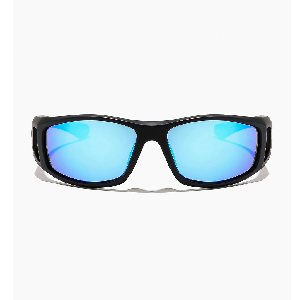 Ritual Vision Sunglasses Dragster - Matte Black/Blue Refl Polarized