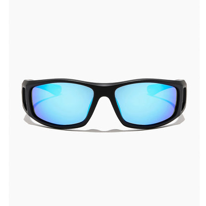 Ritual Vision Sunglasses Dragster - Matte Black/Blue Refl Polarized