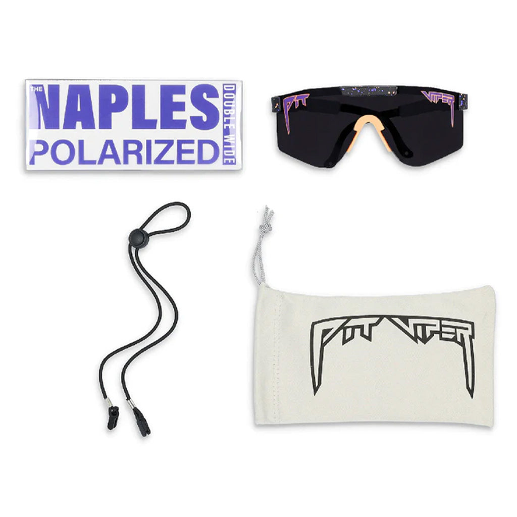 Pit Viper Sunglasses - The Naples Polarized Double Wides - Seaside Surf Shop 
