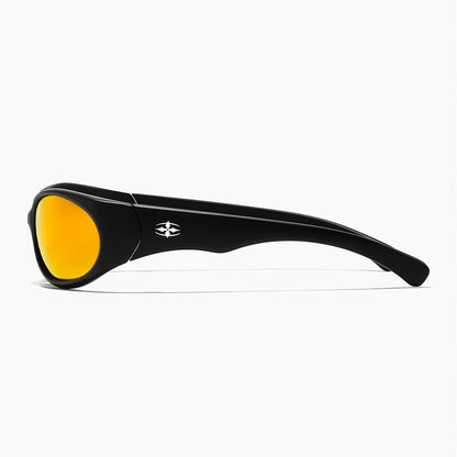 Ritual Vision Sunglasses Demon Speed - Matte Black/Reflective Orange