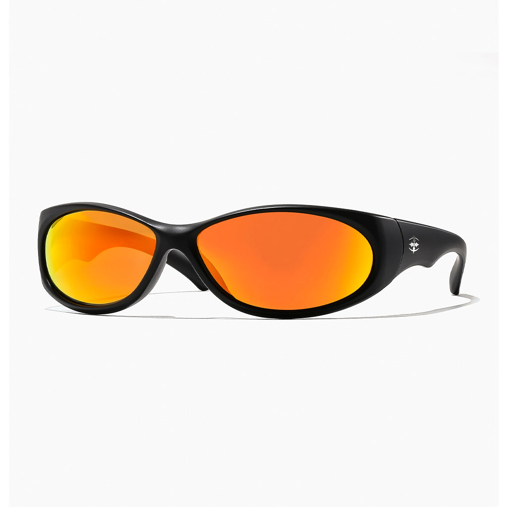 Ritual Vision Sunglasses Demon Speed - Matte Black/Reflective Orange
