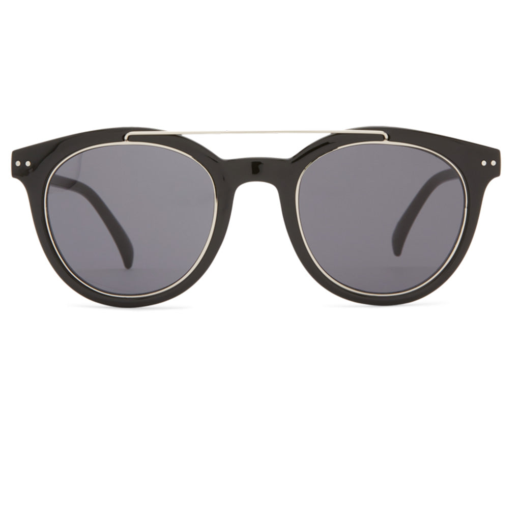 Dot Dash Sunglasses Slang - Black gloss / grey - Seaside Surf Shop 