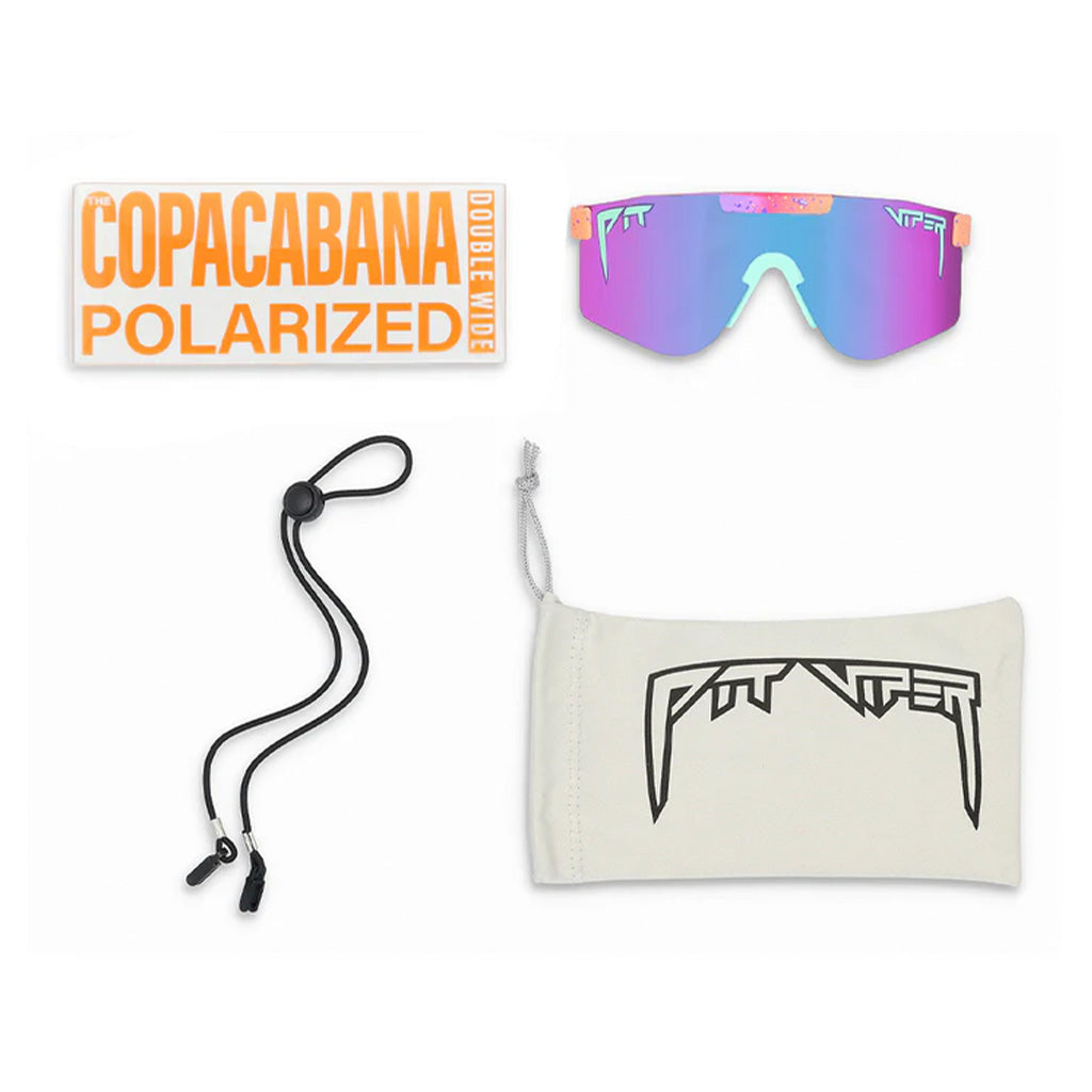 Pit Viper Sunglasses - The Copabanca Polarized Single Wides - Seaside Surf Shop 