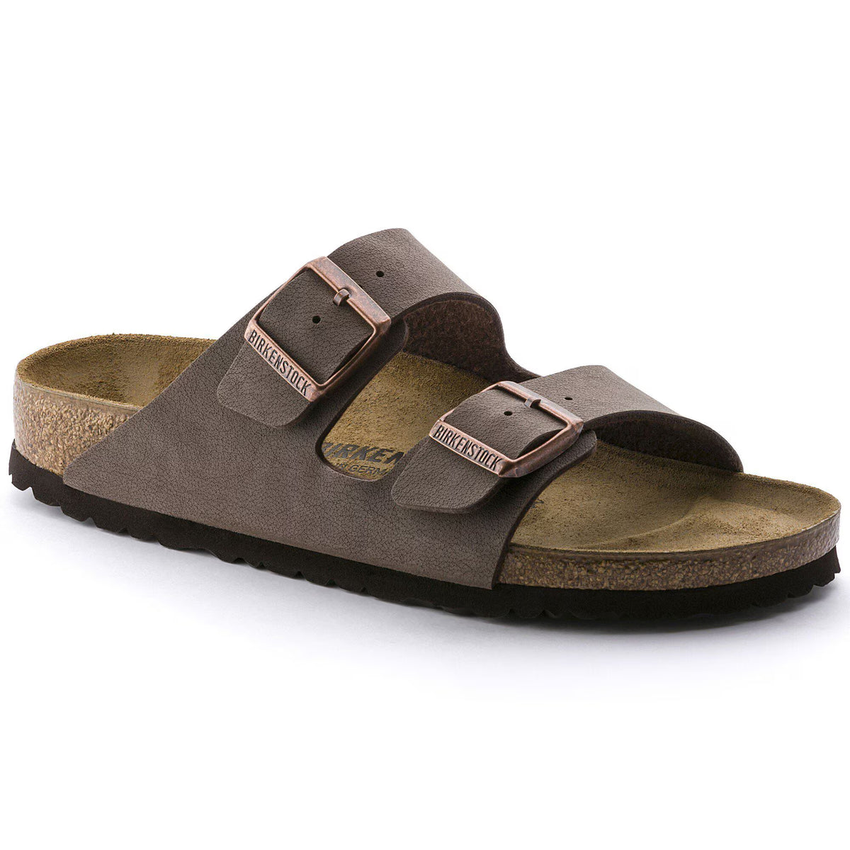 Birkenstock Mens Arizona BF Nubuck Sandals - Mocha