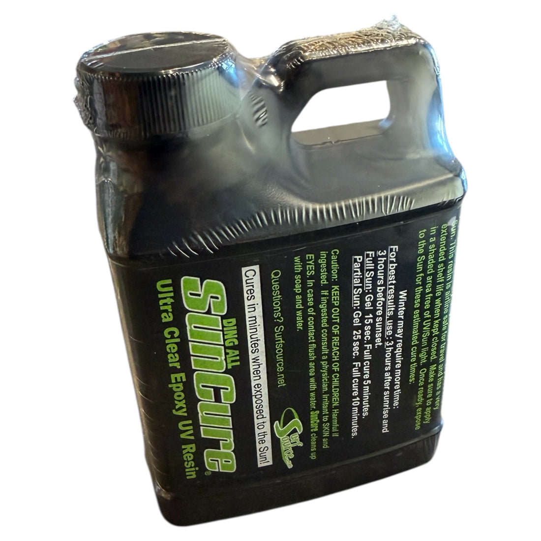 Ding All Sun Cure Epoxy Resin 8oz – UV Cure Surfboard Repair Resin for Poly &amp; Epoxy Boards
