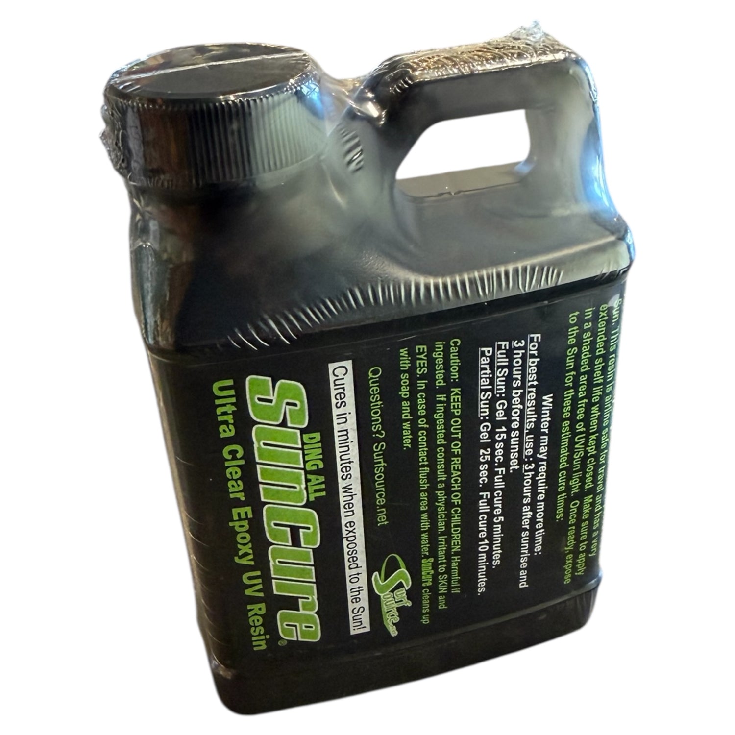 Ding All Sun Cure Epoxy Resin 8oz – UV Cure Surfboard Repair Resin for Poly &amp; Epoxy Boards