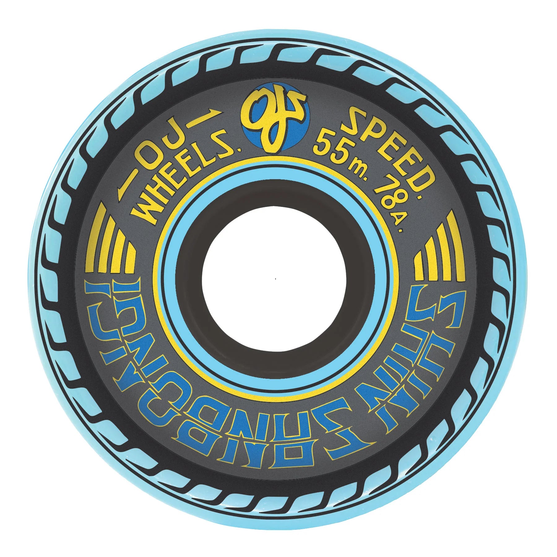 OJ 55mm Shin Sanbongi Mini Super Juice 78a Skateboard Wheels