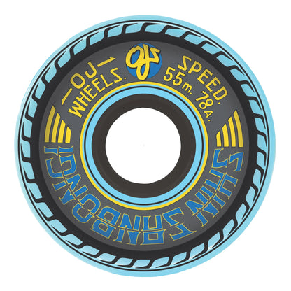 OJ 55mm Shin Sanbongi Mini Super Juice 78a Skateboard Wheels