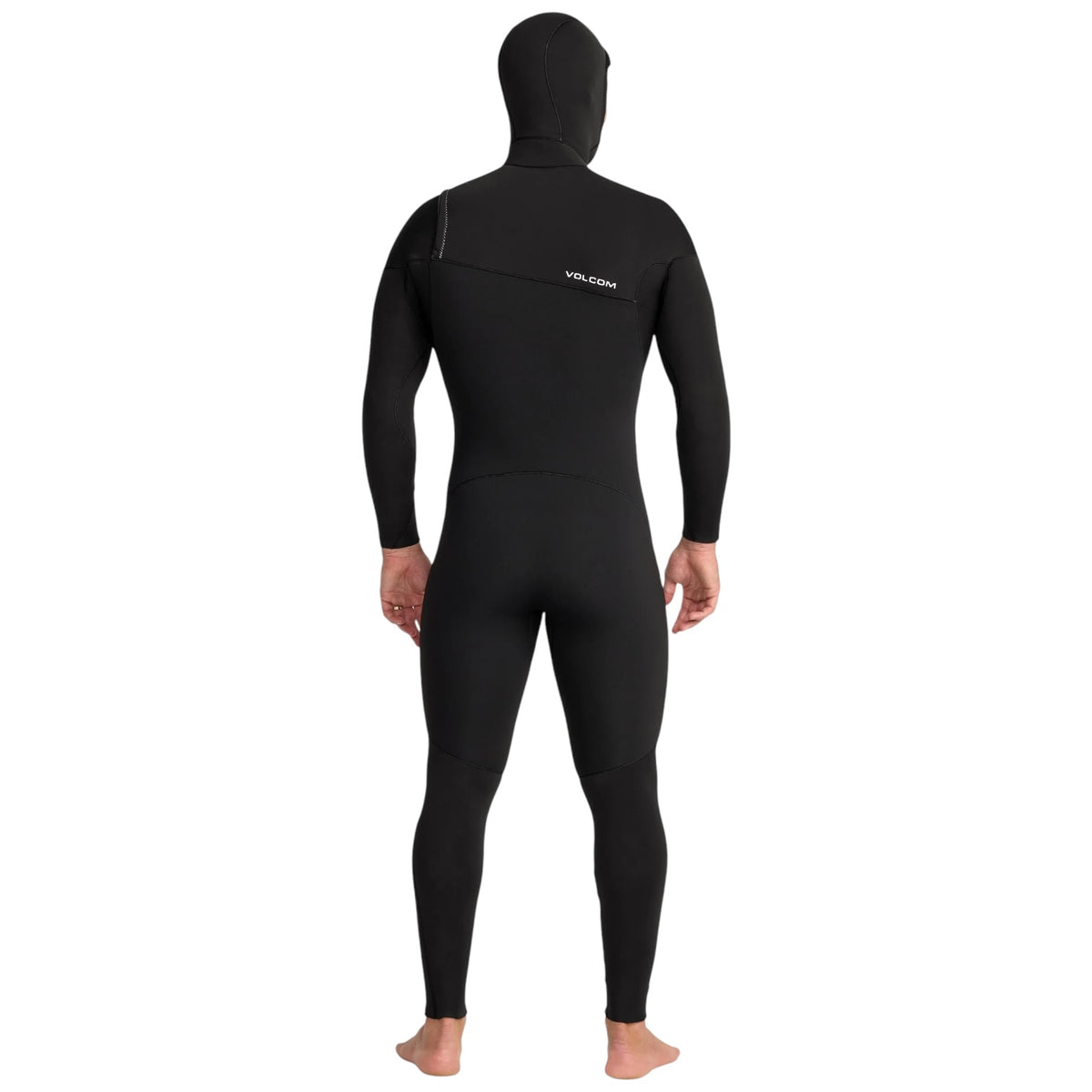 Volcom Modulator 4/3mm Hooded Chest Zip Wetsuit - Black