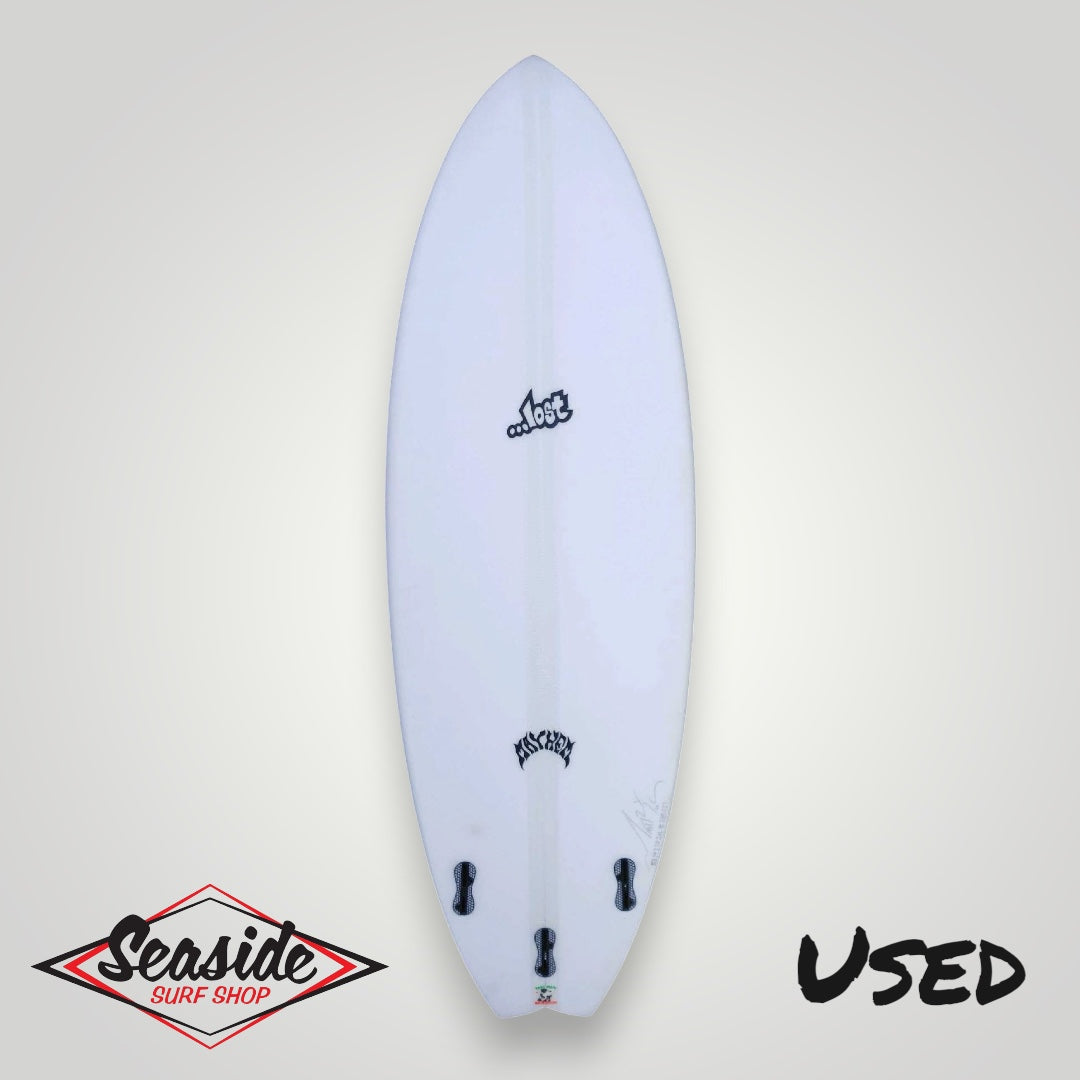 USED Lost Surfboards - 5’3" Round Nose Fish 96 Lightspeed Surfboard