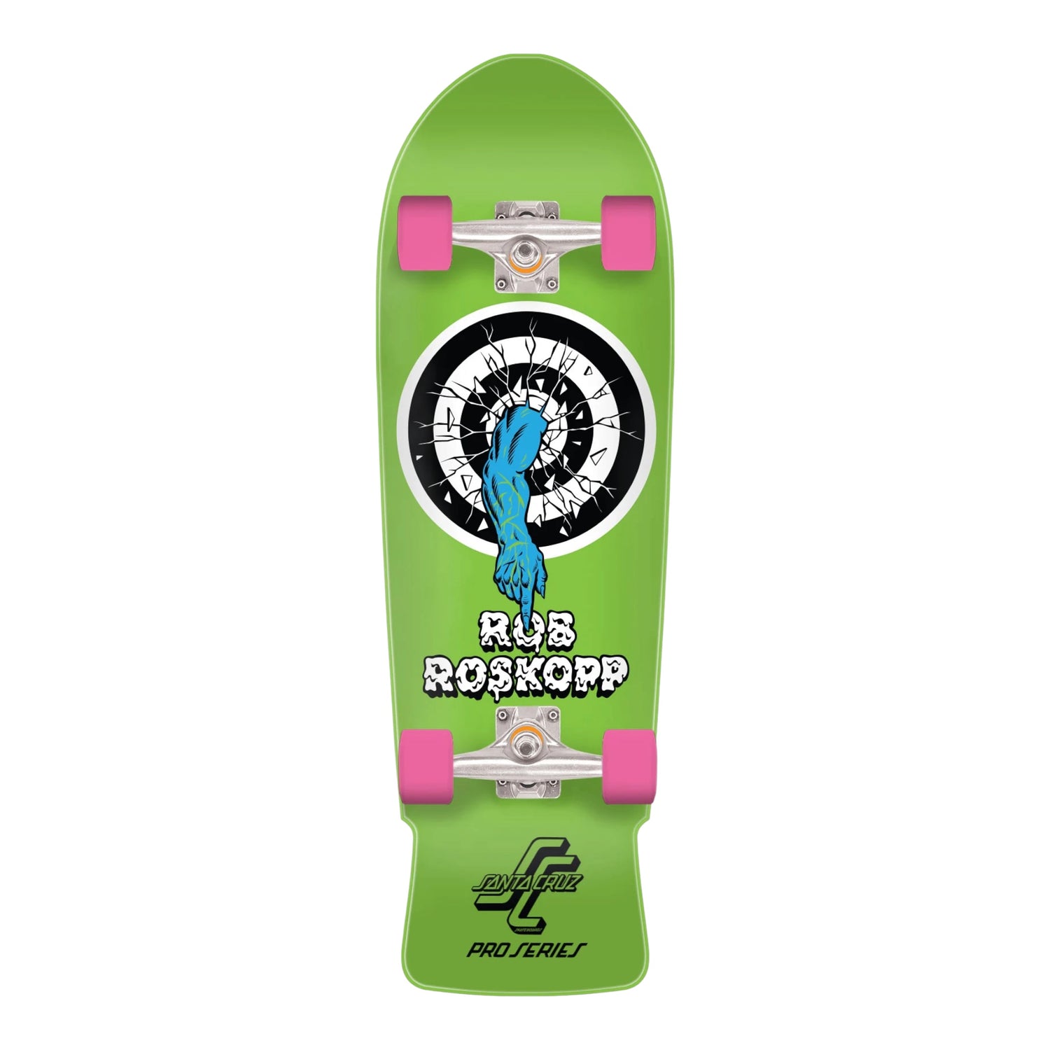 Roskopp One Reissue Santa Cruz Premium Skate Cruiser - 10.0" x 31.4"