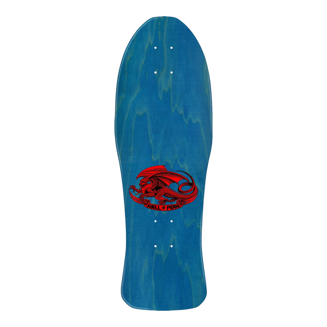 Powell Peralta Steve Caballero Chinese Dragon Reissue Skateboard Deck Aqua Foil - 10 x 30