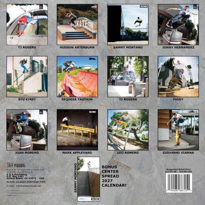 SKATEboarding 2026 Calendar