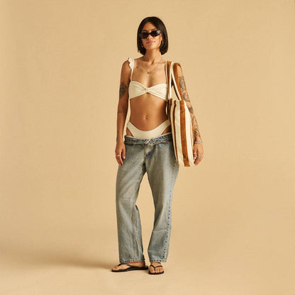 Cabana Terry Tote Bag - Brush