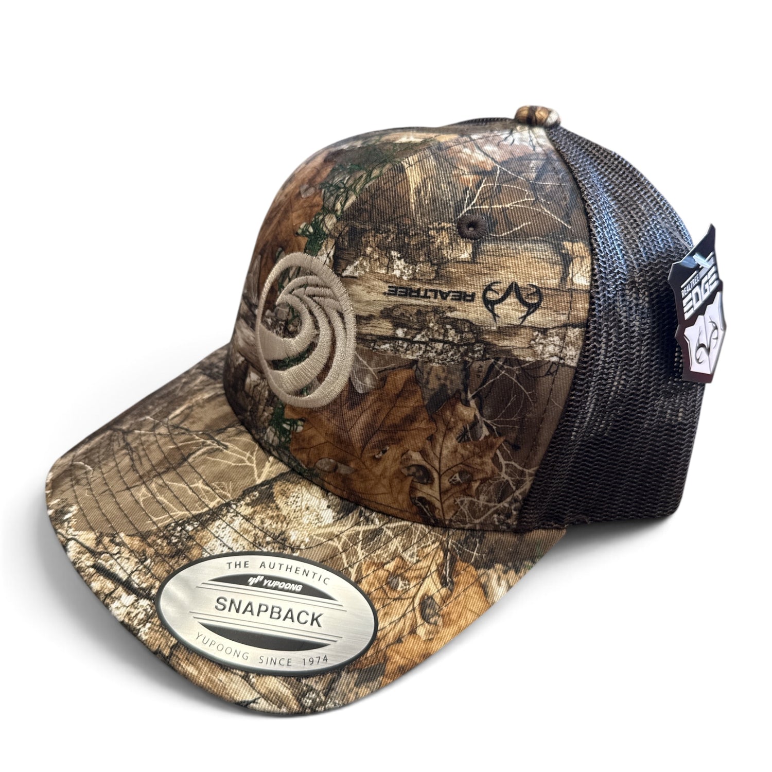 Seaside Surf Shop OG Wave  Mesh Back Cap - Real Tree Edge