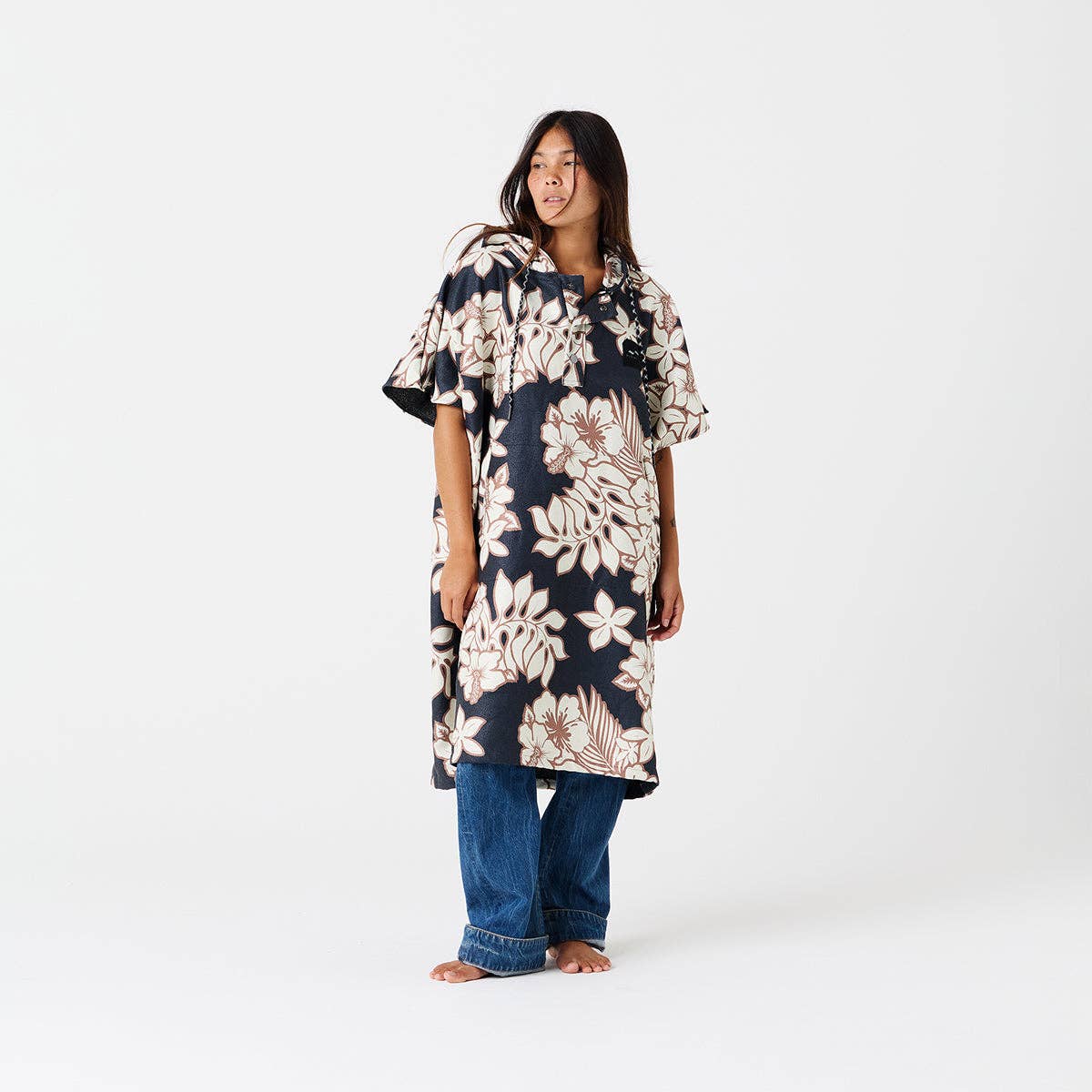 Olinda Quick-Dry Poncho: S/M