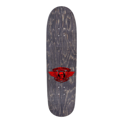 Powell Peralta Hot Rod Flames Reissue Skateboard Deck Light Blue Foil - 9.375 x 33.875