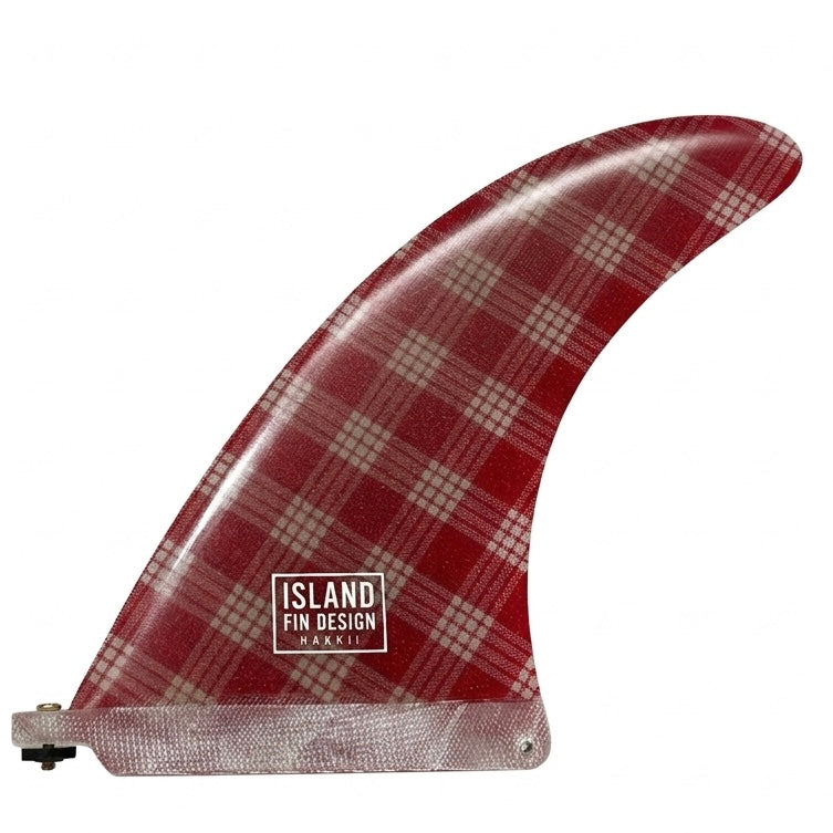 Island Fin Design 8.5" Voyager - Red Palaka