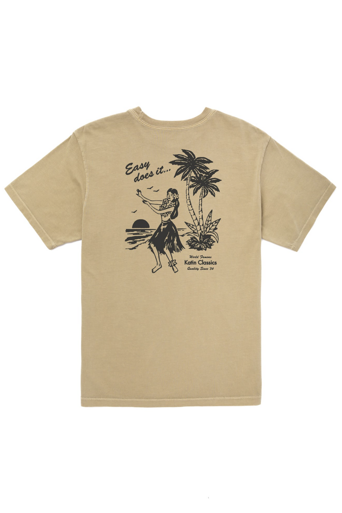 Aquana S/S Tee - Covert Green Vintage