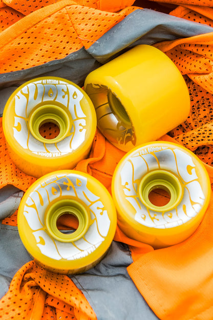 OJ Skateboard Wheels 60mm Super Juice Neon Yellow 78a