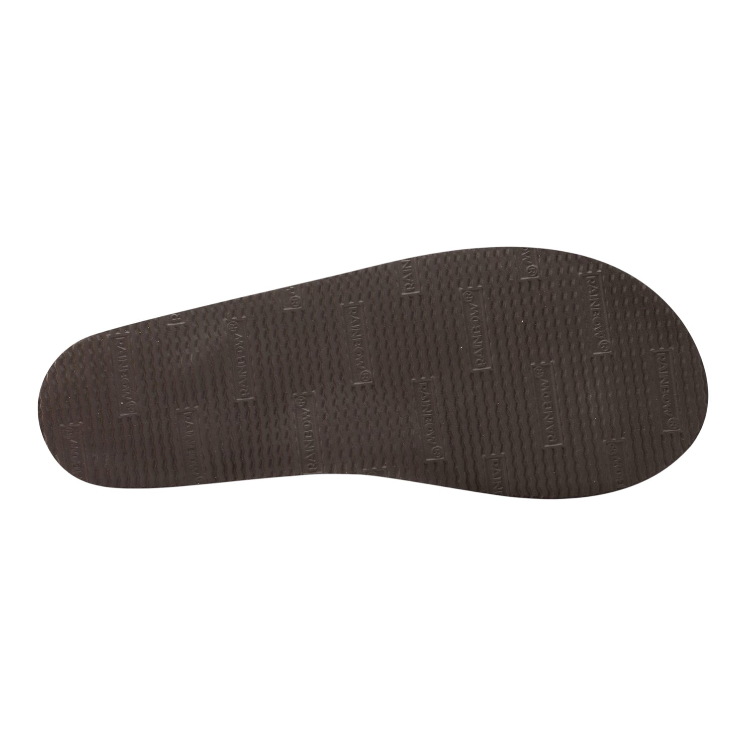 Rainbow Sandals Womens Flirty Braidy – Single Layer Arch Support 1/2" Narrow Strap w/ Braid - Sierra Brown
