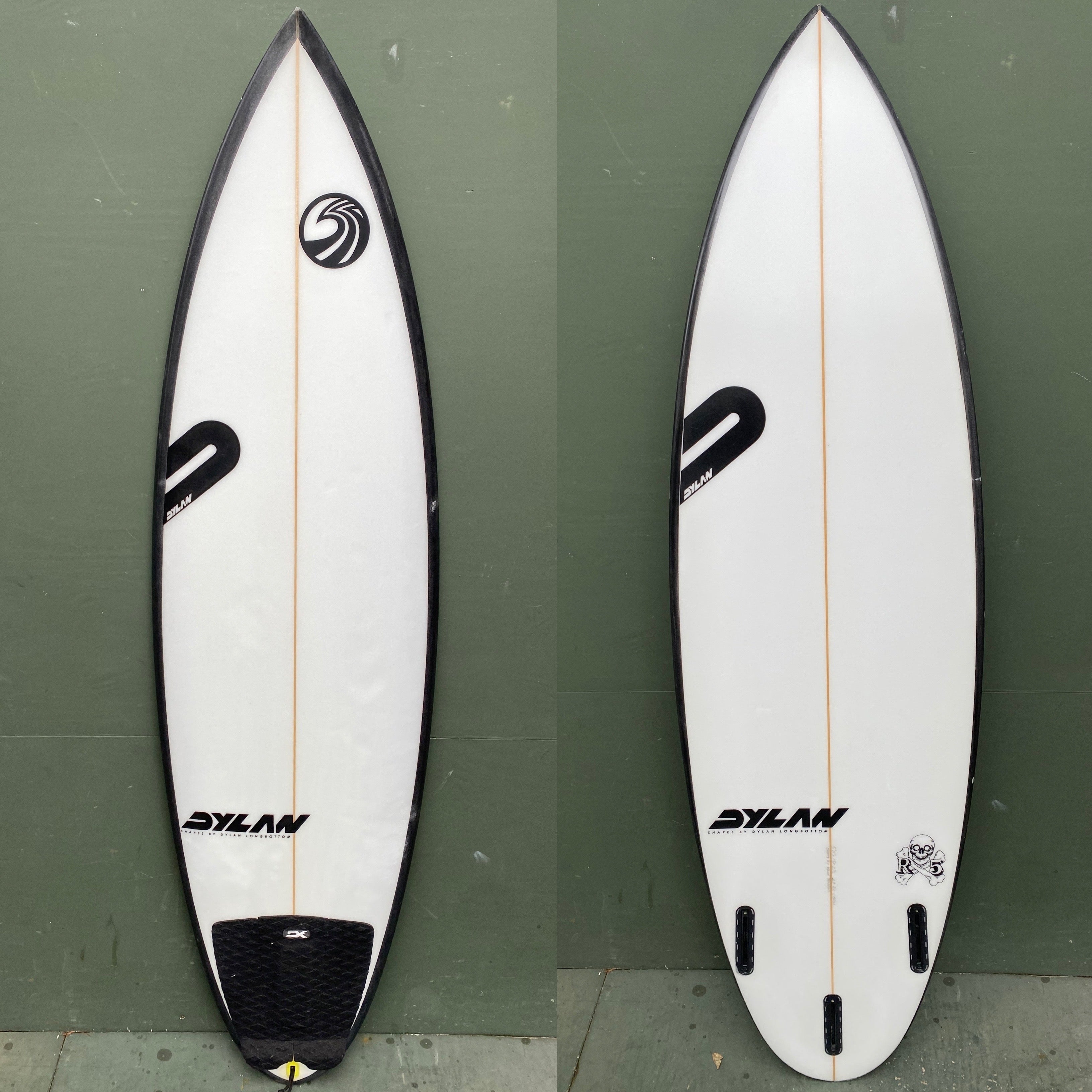USED Dylan Surfboards - 5'11" RX5 Surfboard - Seaside Surf Shop 