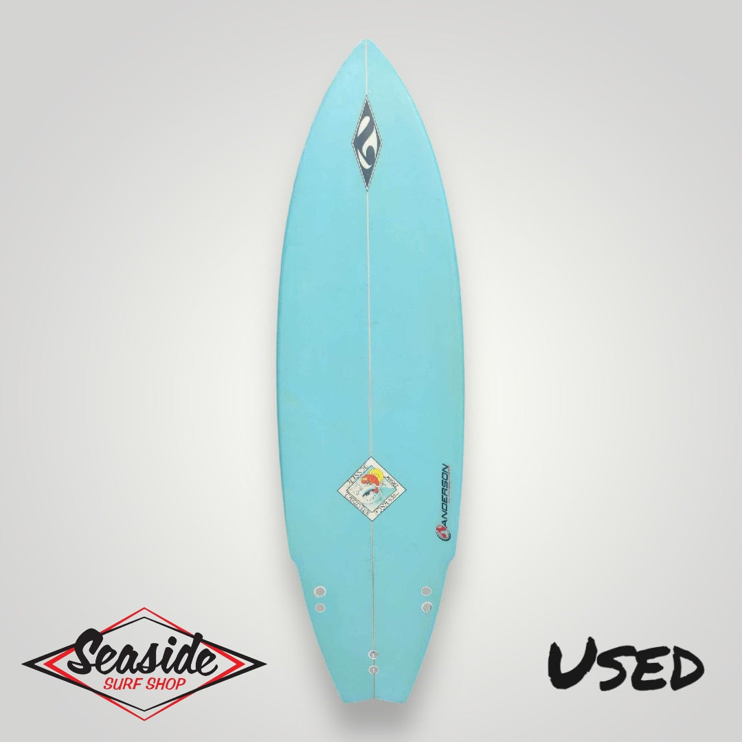 USED Anderson Surfboards - 6'6" Fish Surfboard