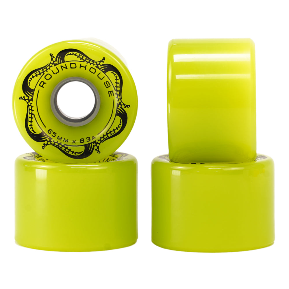 Carver Skateboards 65mm 83A Roundhouse Slicks Wheels - Select Colors