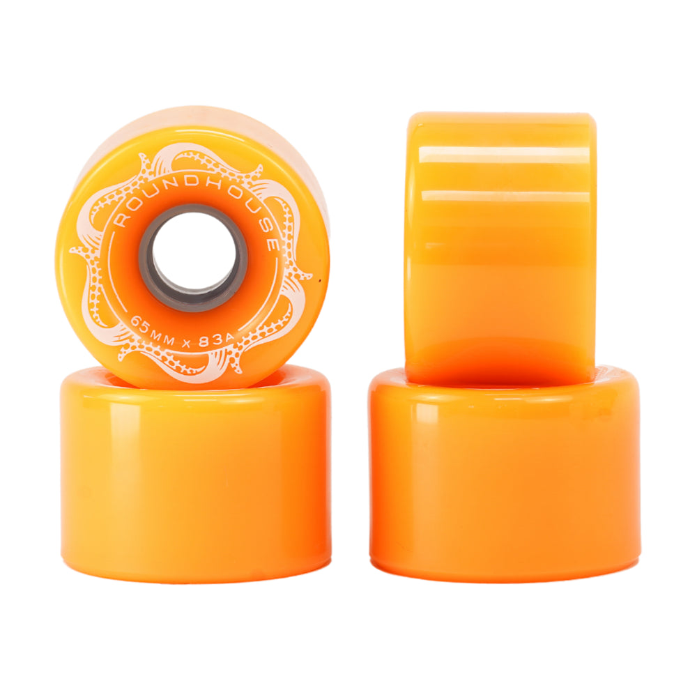 Carver Skateboards 65mm 83A Roundhouse Slicks Wheels - Select Colors
