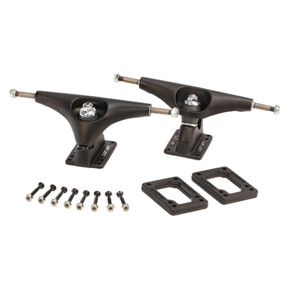 Carver Skateboards Surfskate CX Truck Set - Coal Satin/Hollow