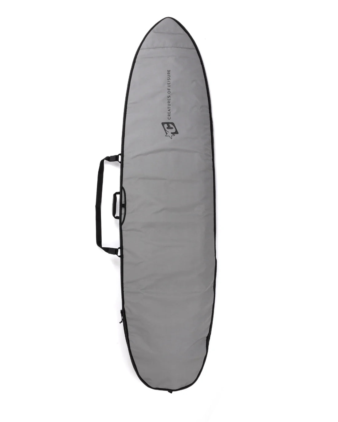 Creatures of Leisure Icon Lite Fish Surfboard Bag - Silver/Black