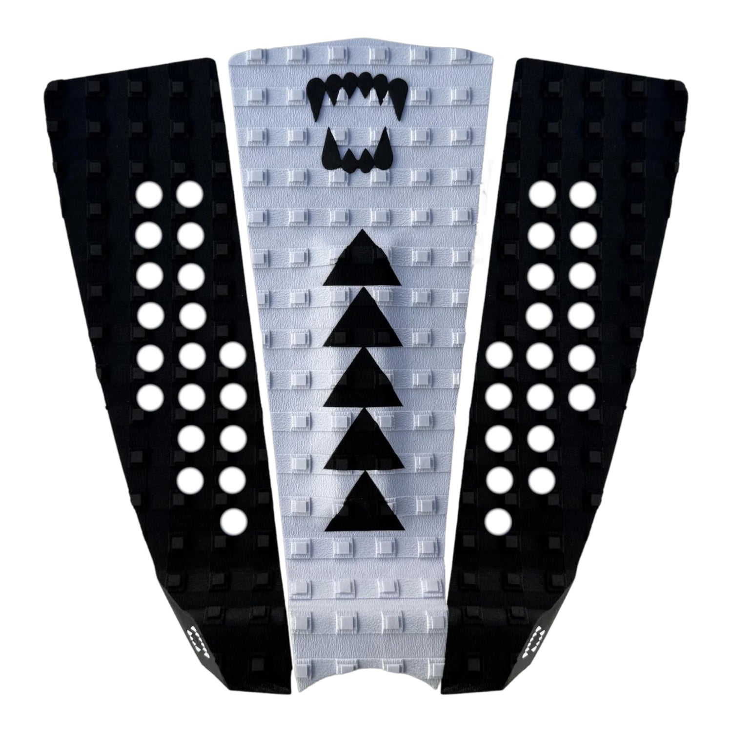 Blak Bear Surf Club The Roots Traction Pad - Black/White