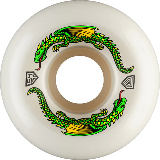 Powell Peralta Dragon Formula 54x39mm Wheels - White