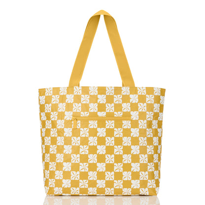 Aloha Collection Pua Check Day Tripper - Hot Mustard