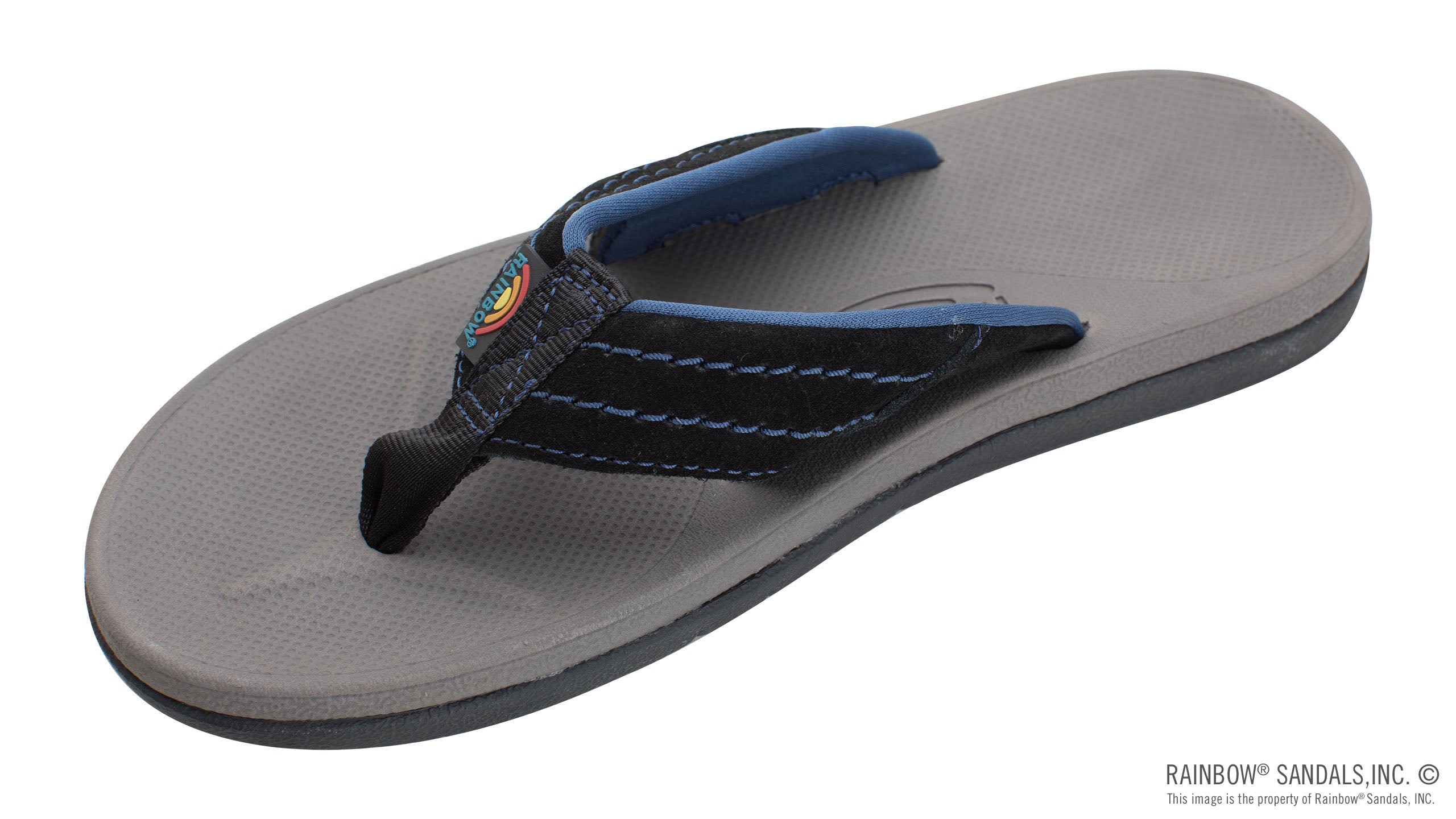 Rainbow Sandals Men's East Cape - Molded Rubber with Natural Suede Strap - Seaside Surf Shop 