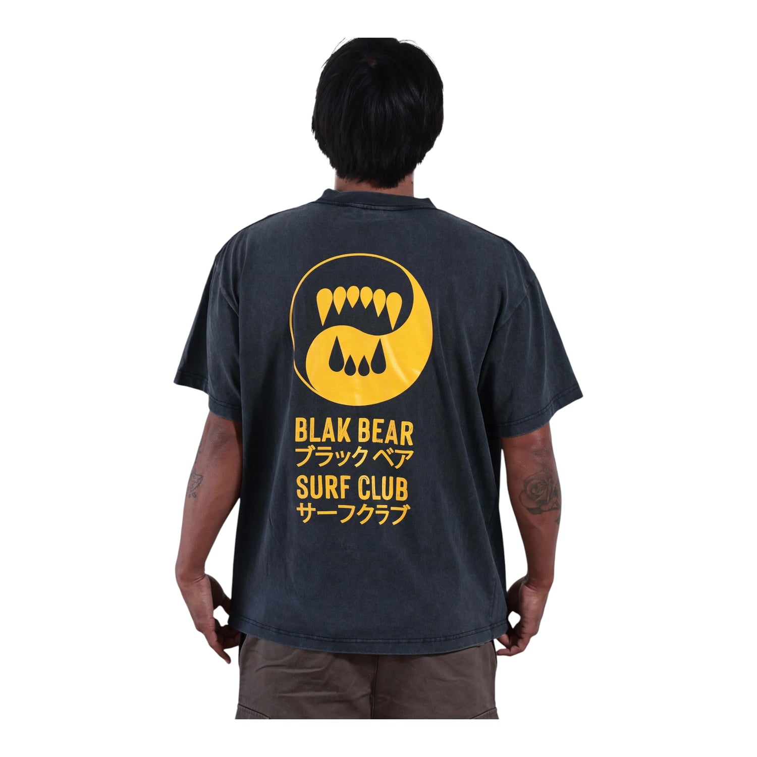 Blak Bear Club Japan Surf Club Tee - Black