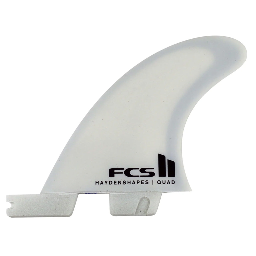 FCS II Hayden Shapes PC AirCore Medium White Quad Rear  Fins