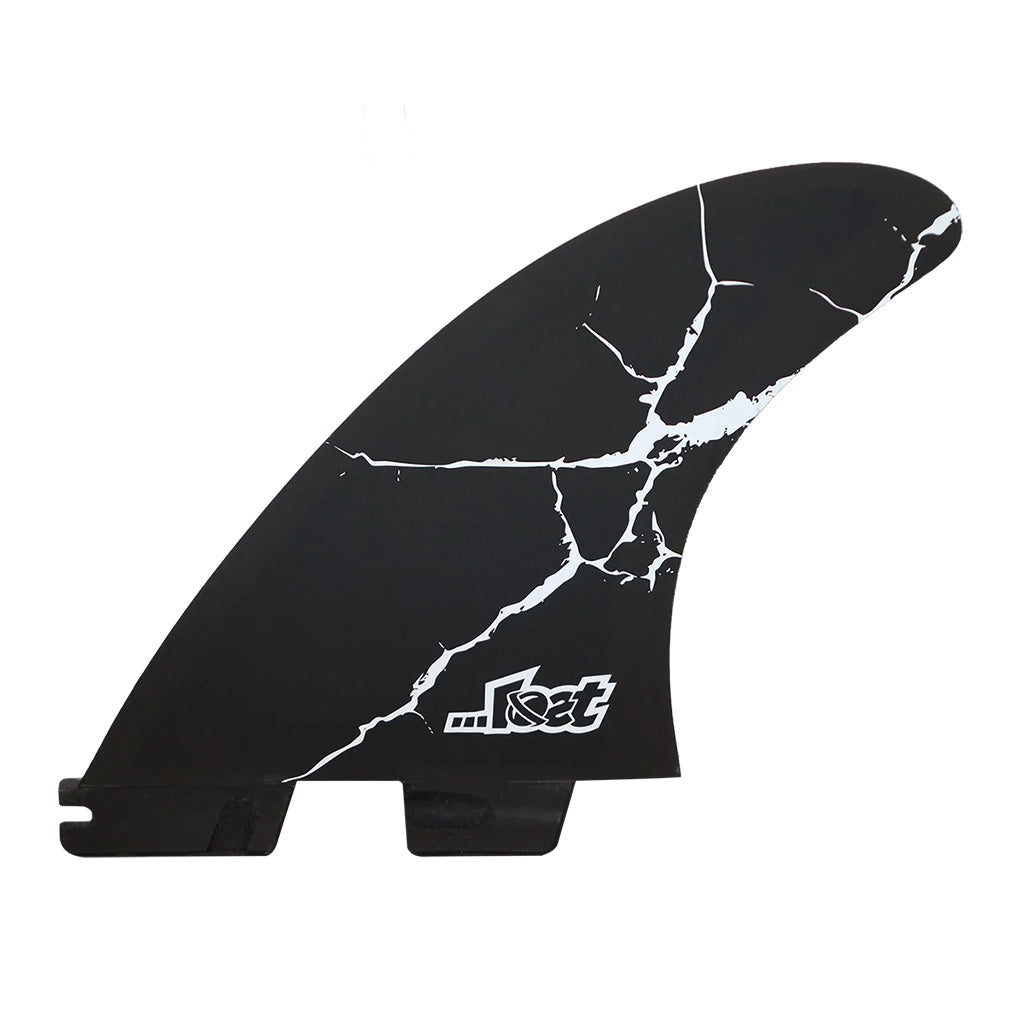 FCS II Mayhem Driver PC Carbon Tri Fins White Medium