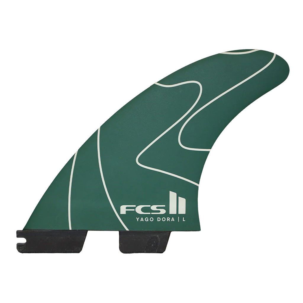 FCS II Yago Dora PC Tri Fins Pulse Green Medium