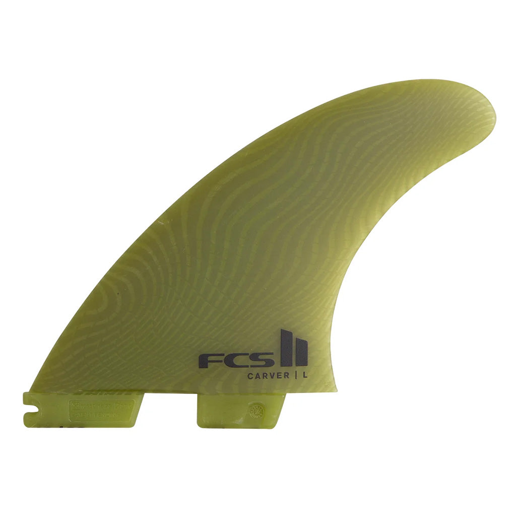 FCS II Carver Neo Glass Large Eucalyptus Tri Fins