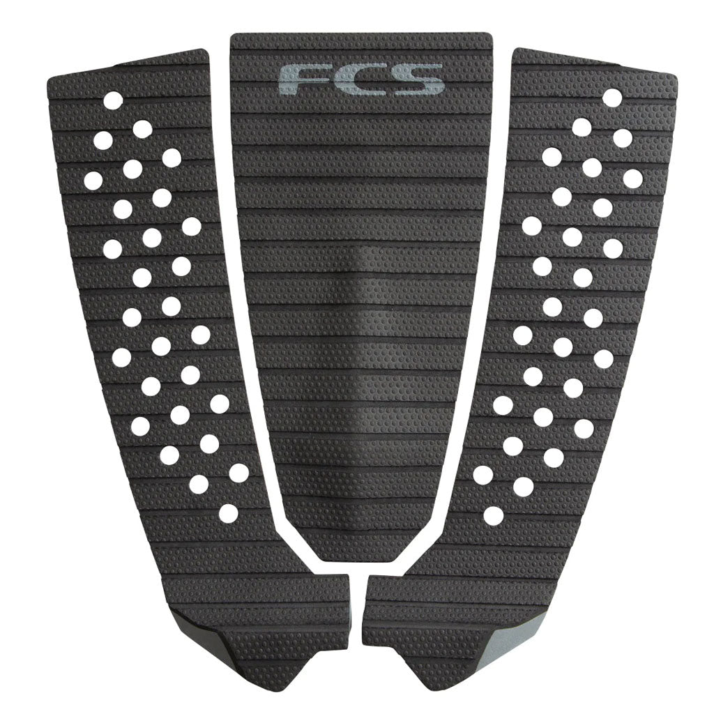 FCS Athlete Series Filipe Toledo Traction Pad -Black/Charcoal - Seaside Surf Shop 