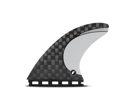 Futures Fins - Vector 3/2 Blackstix+ Thruster - Large Silver