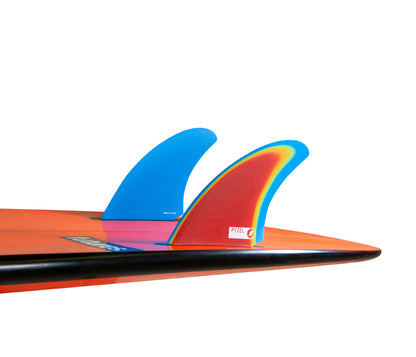 Futures Fins - Pyzel Bobcat Twin - Rainbow