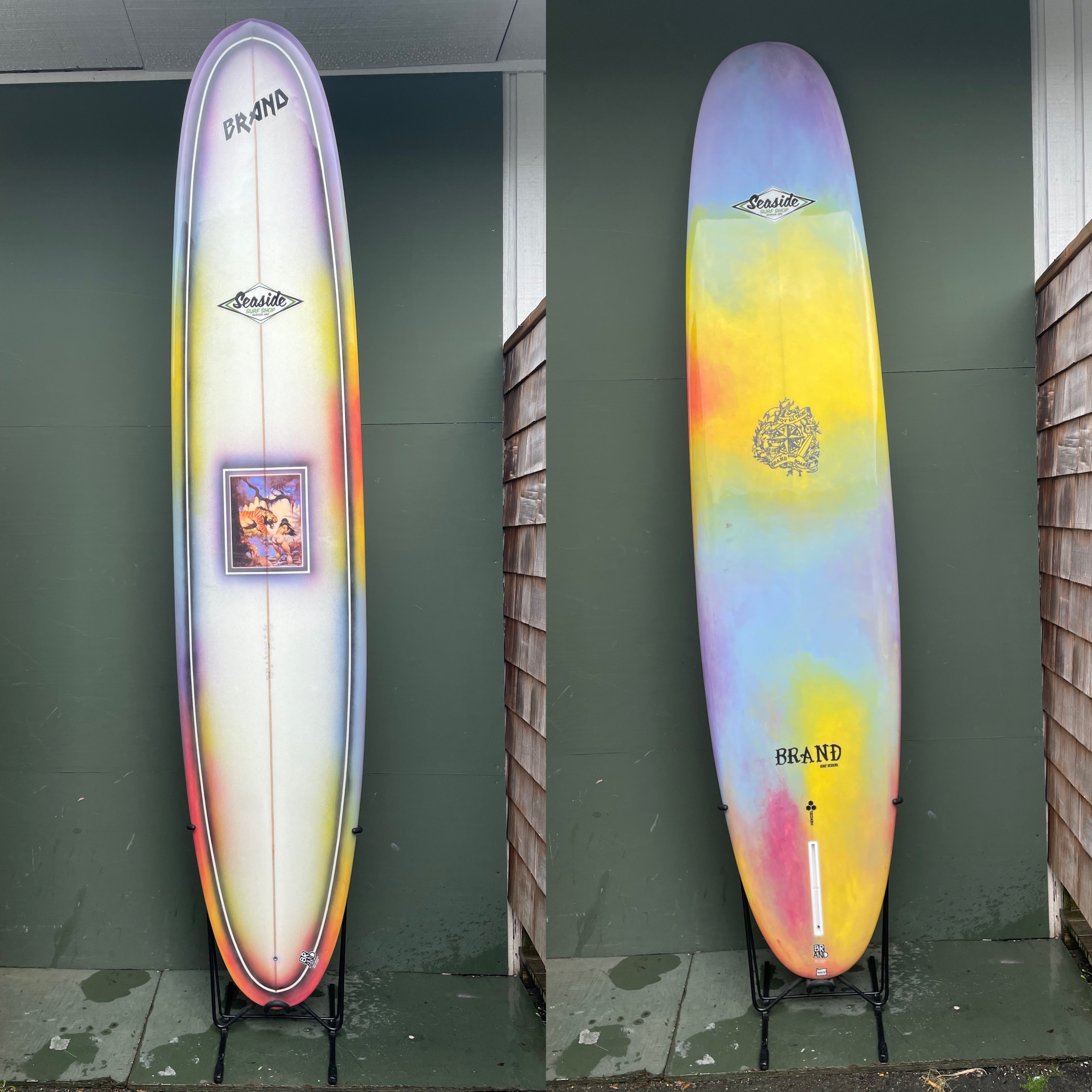 Brand Surfboards - 9'5 Longboard Surfboard - Seaside Surf Shop 