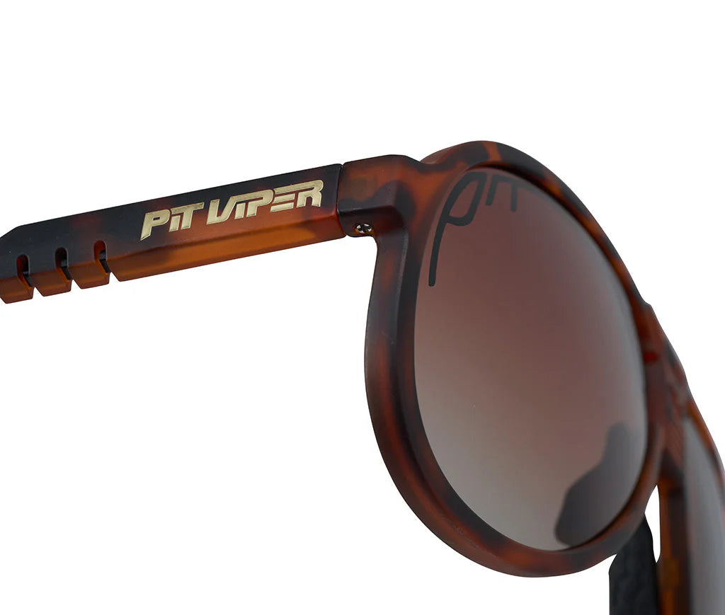 Pit Viper Sunglasses - The Landlocked Jethawk - Polarized Brown Fade